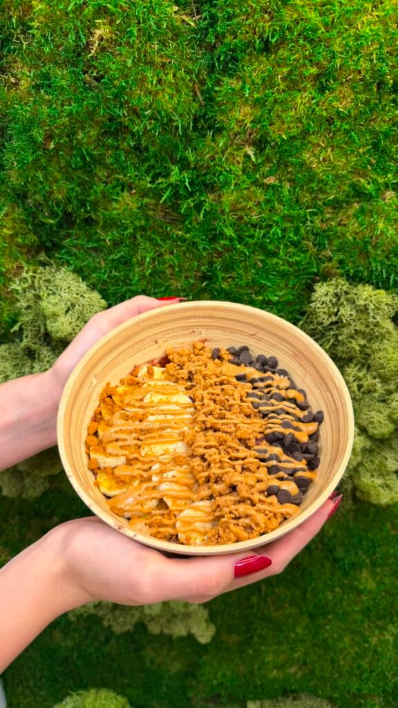 Home Bowl de açaí Terra Açaí para recoger